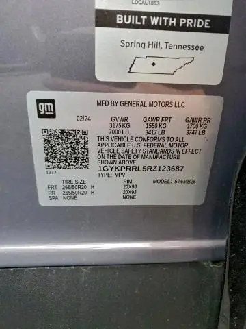 2024 CADILLAC LYRIQ LUXURY  