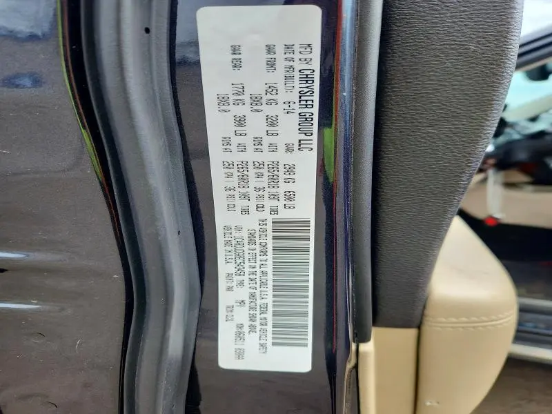 2014 DODGE DURANGO LIMITED  