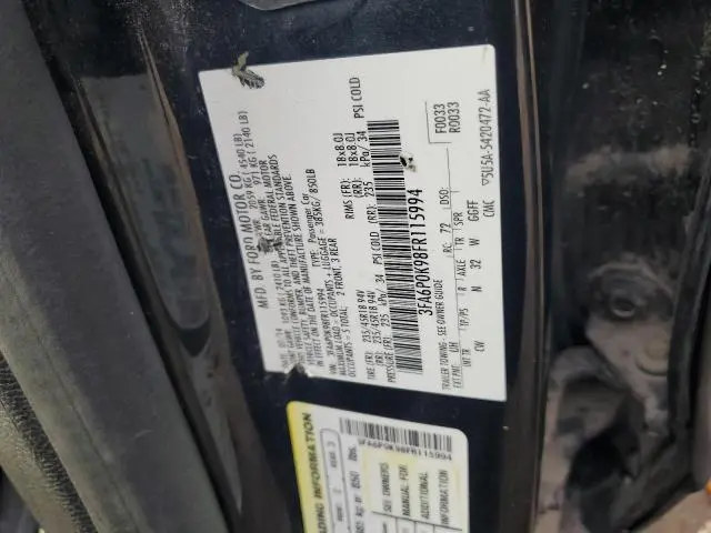 2015 FORD FUSION TITANIUM  