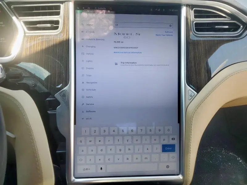 2013 TESLA MODEL S   