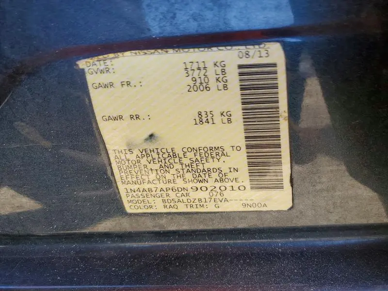 2015 NISSAN SENTRA   