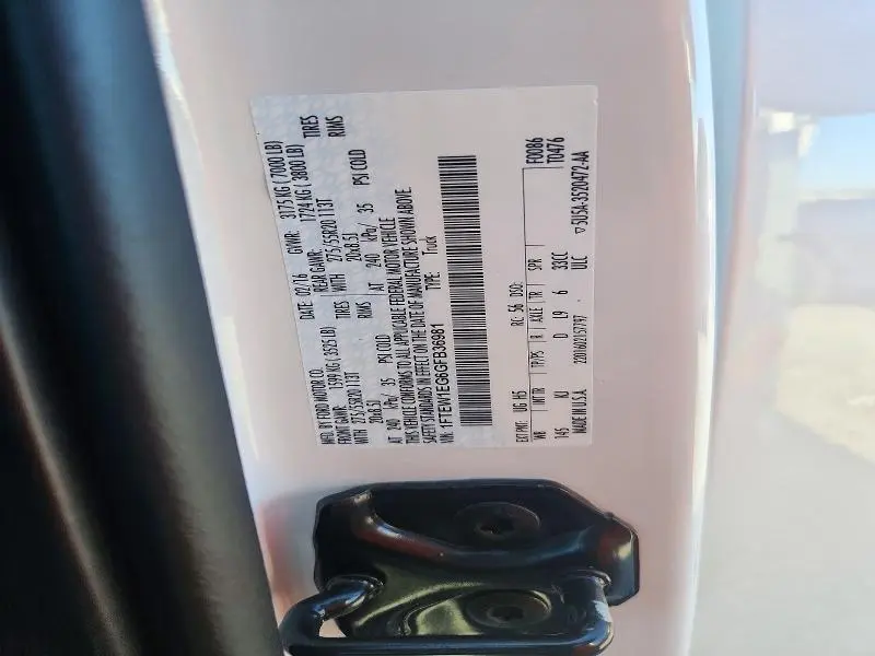 2016 FORD F150 SUPERCREW  