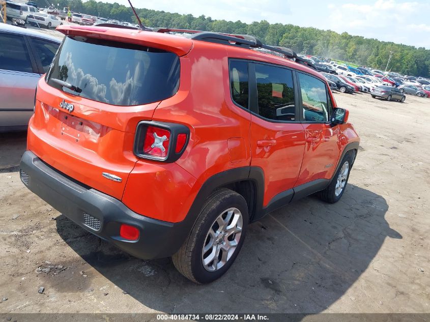 2017 JEEP RENEGADE LATITUDE FWD