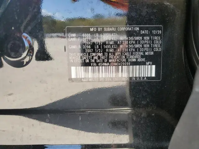 2021 SUBARU ASCENT LIMITED  