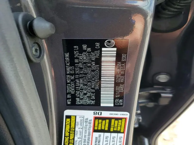 2025 LEXUS ES 350 BASE  