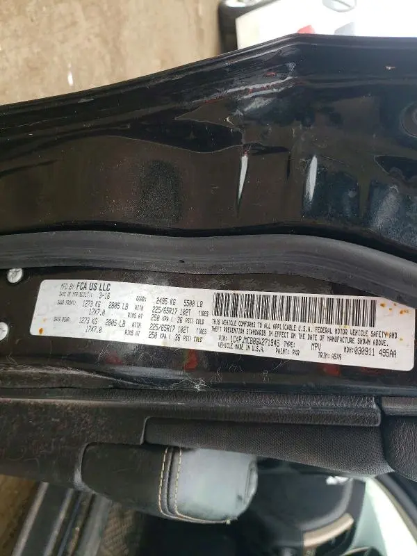 2016 JEEP CHEROKEE LATITUDE  