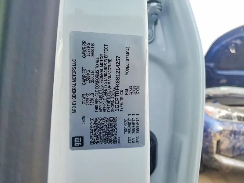 2025 CHEVROLET COLORADO   