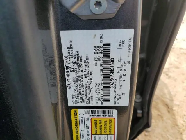 2017 FORD FUSION SE  