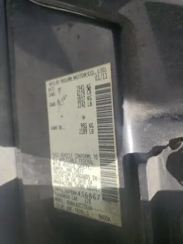 2011 NISSAN ALTIMA BASE