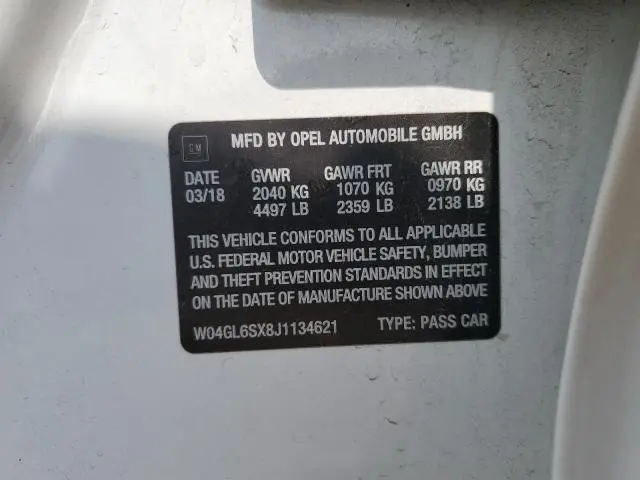 2018 BUICK REGAL PREFERRED  