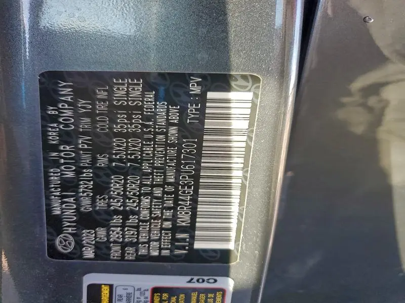 2023 HYUNDAI PALISADE SEL PREMIUM  