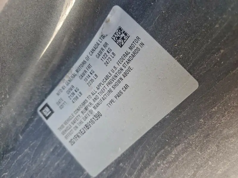 2011 CHEVROLET CAMARO 2SS  