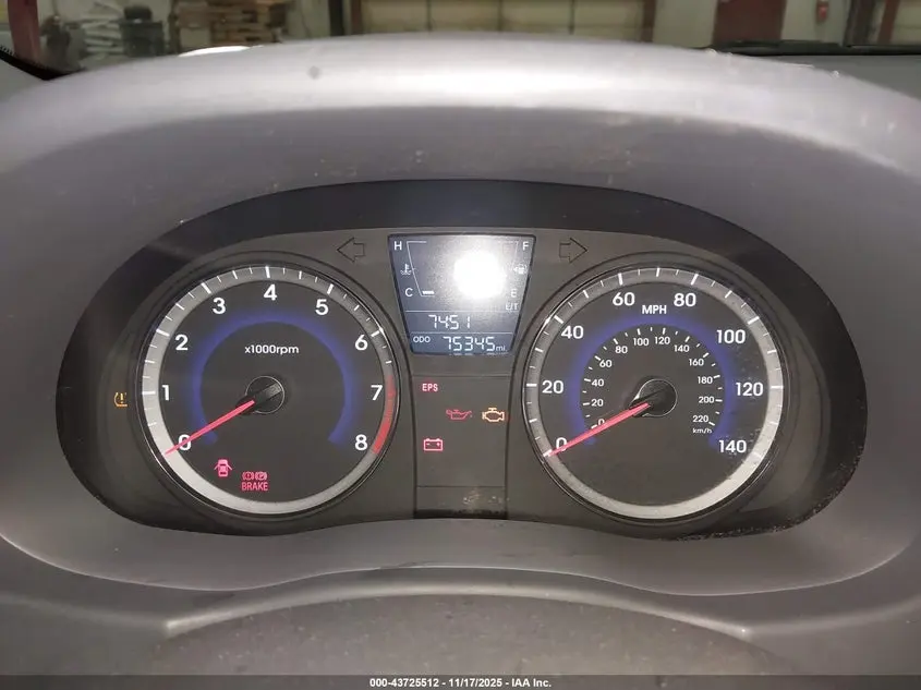 2012 HYUNDAI ACCENT GLS