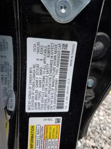 2025 HONDA CIVIC SPORT