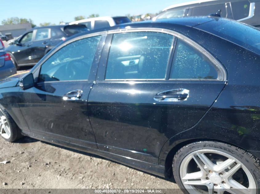 2010 MERCEDES-BENZ C 300 LUXURY 4MATIC/SPORT 4MATIC