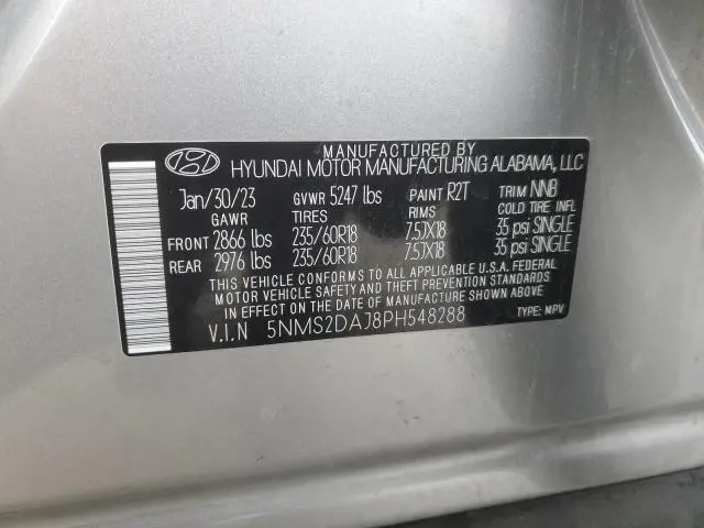 2023 HYUNDAI SANTA FE SEL  