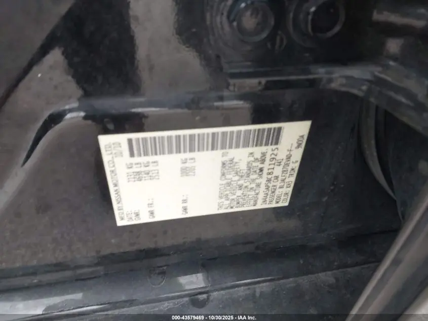 2011 NISSAN MAXIMA 3.5 SV