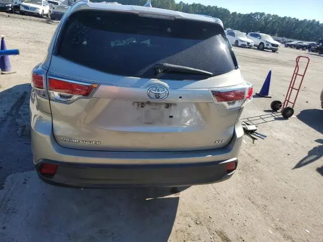 2015 TOYOTA HIGHLANDER XLE  