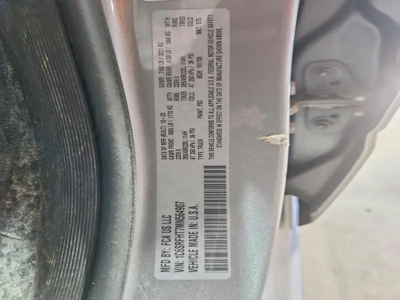 2021 RAM 1500 LIMITED  