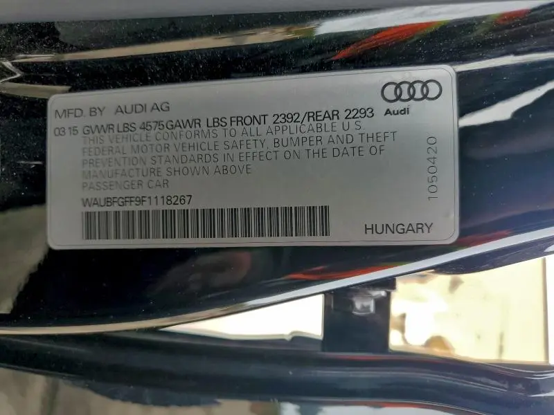 2015 AUDI A3 PREMIUM  