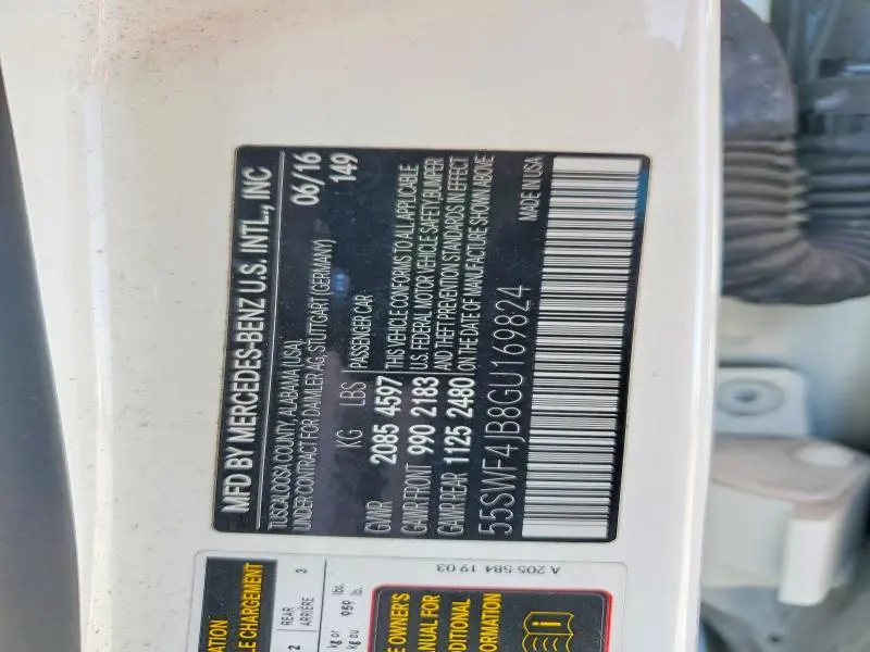 2016 MERCEDES-BENZ C 300  