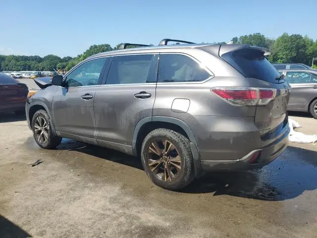 2016 TOYOTA HIGHLANDER XLE  