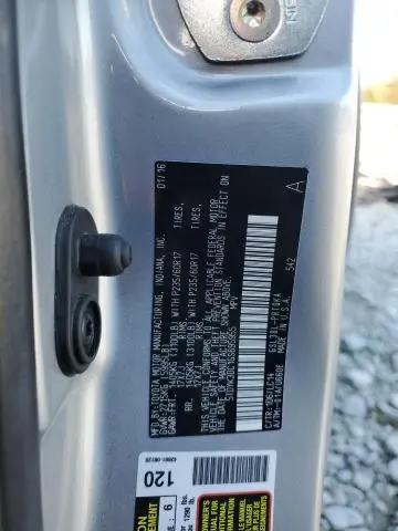 2016 TOYOTA SIENNA XLE  