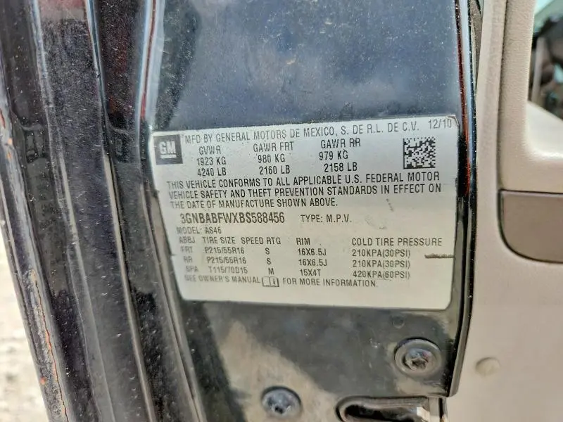 2011 CHEVROLET HHR LT  