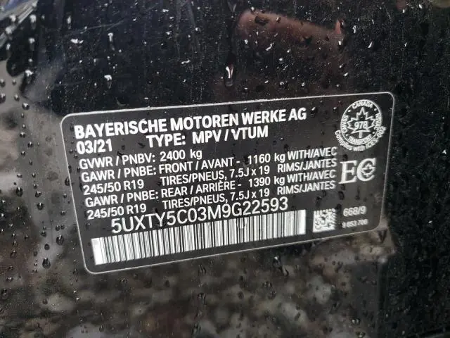 2021 BMW X3 XDRIVE30I  