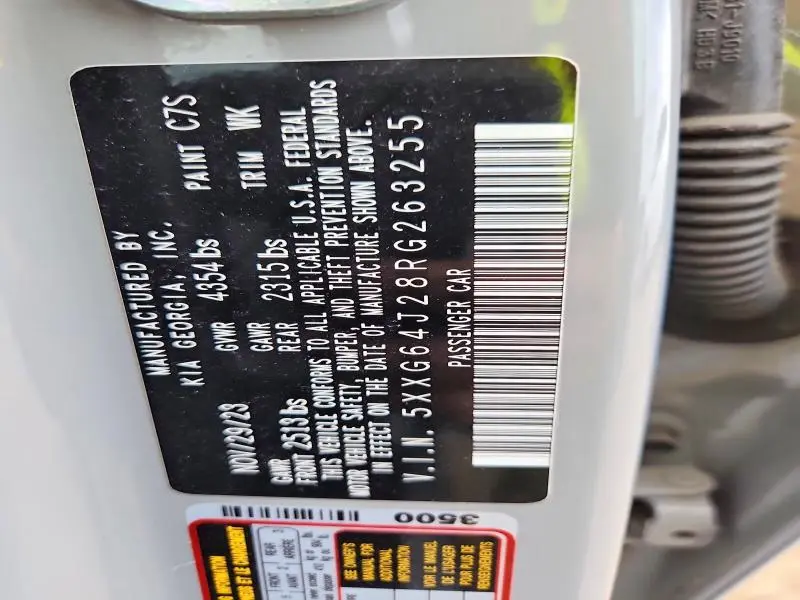 2024 KIA K5 GT LINE  