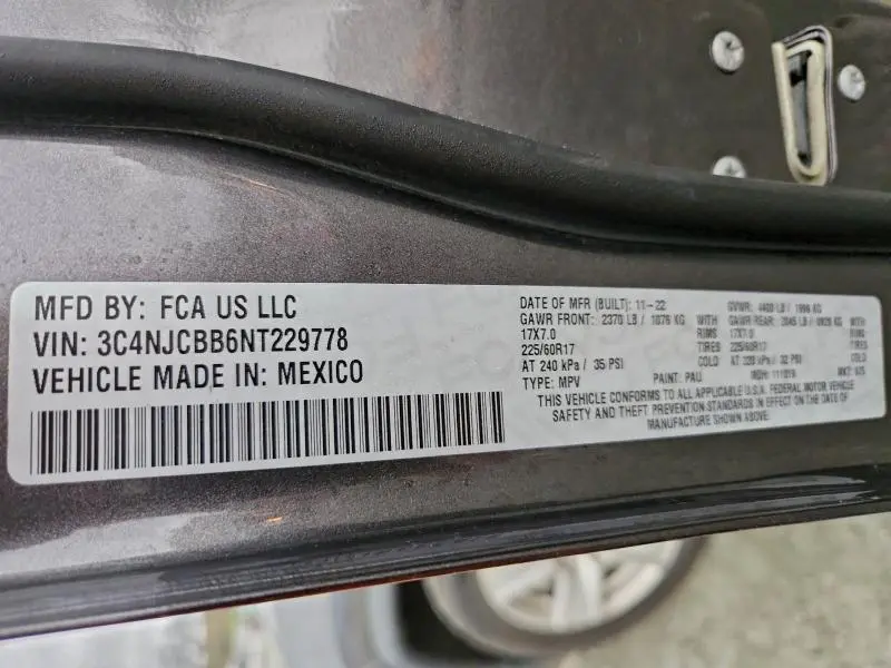 2022 JEEP COMPASS LATITUDE  