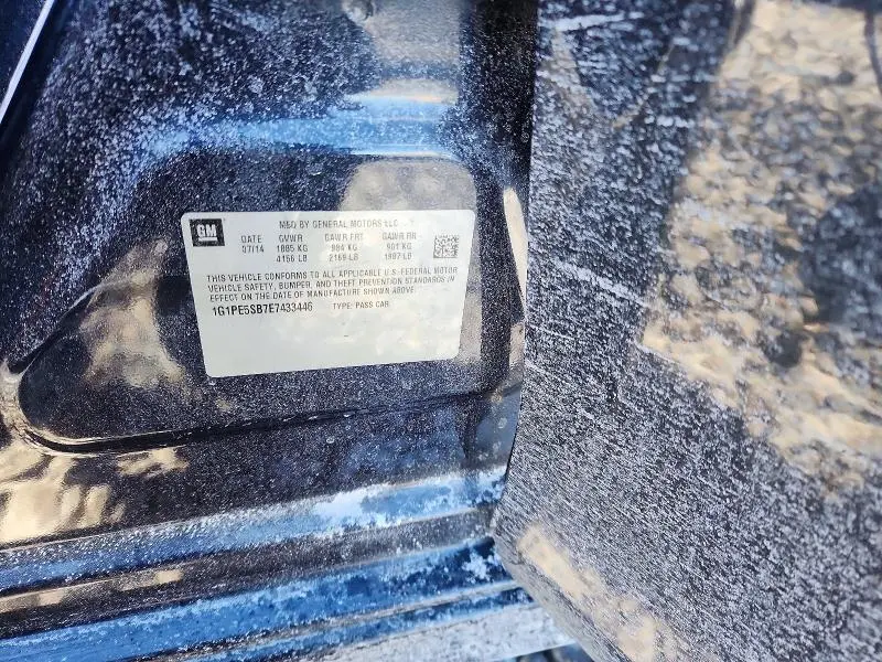 2014 CHEVROLET CRUZE LT  