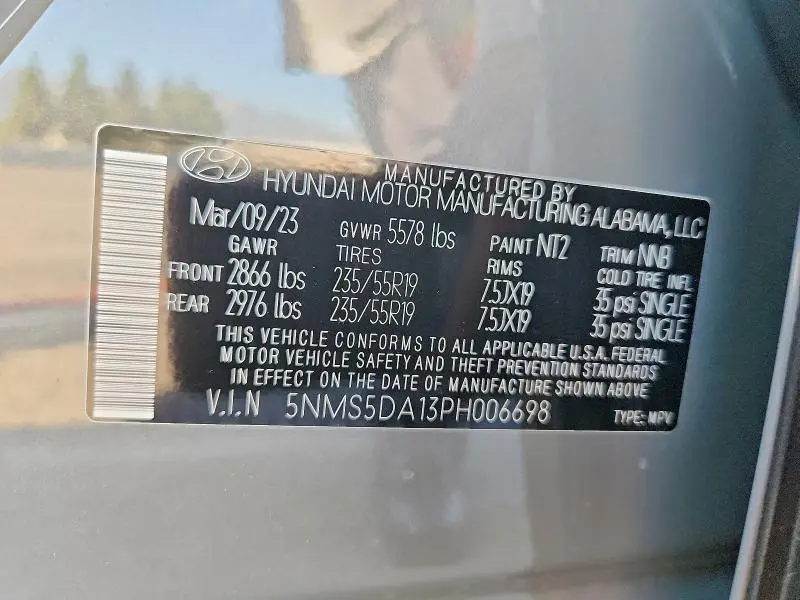 2023 HYUNDAI SANTA FE LIMITED  