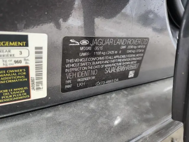 2017 JAGUAR XE PRESTIGE  