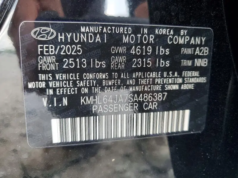 2025 HYUNDAI SONATA SEL  