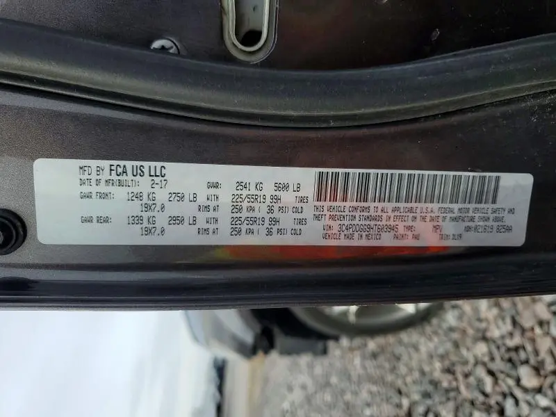 2017 DODGE JOURNEY CROSSROAD  