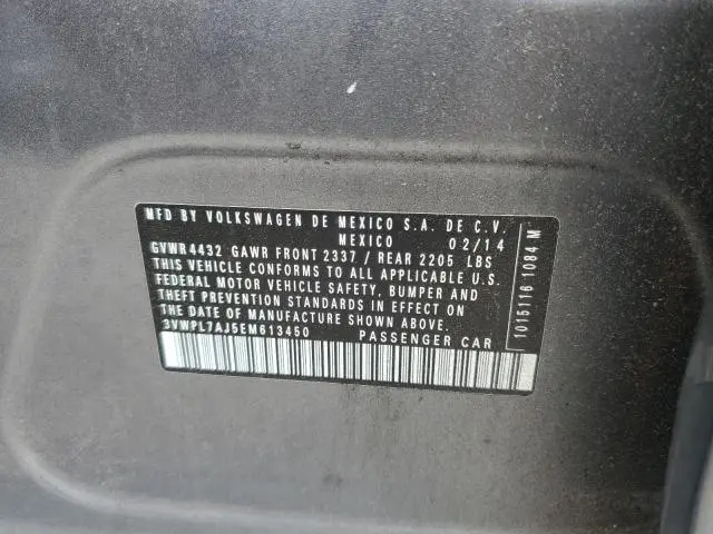2014 VOLKSWAGEN JETTA TDI  