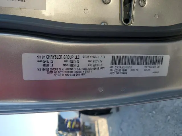 2014 DODGE CHARGER SXT  