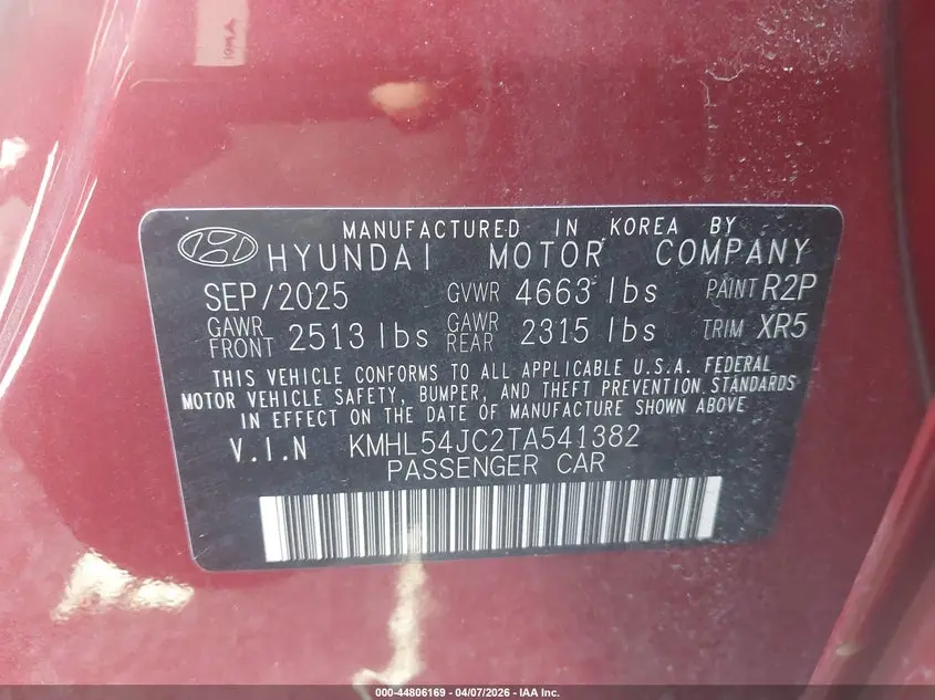2026 HYUNDAI SONATA N LINE