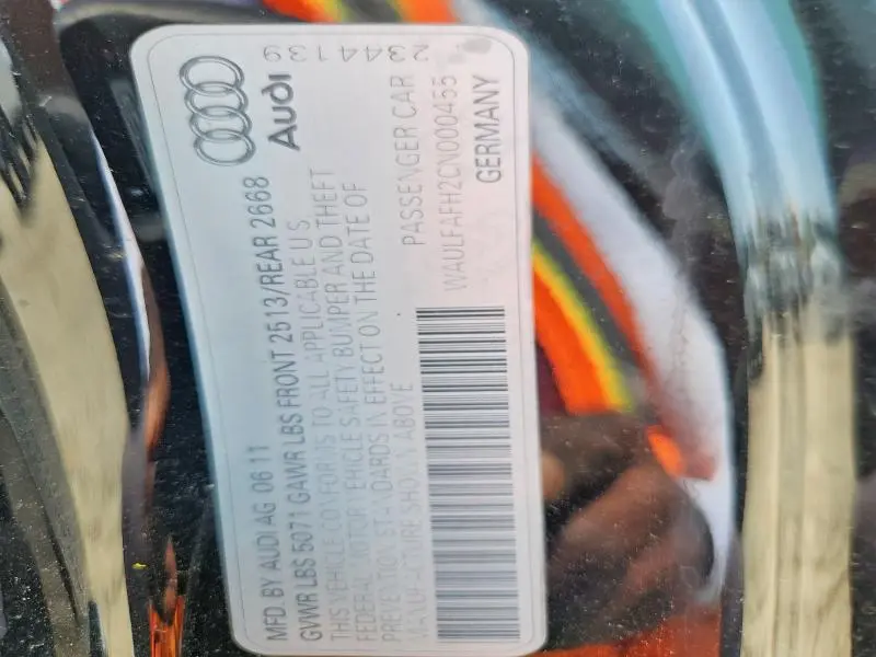 2012 AUDI A5 PREMIUM PLUS  