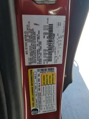 2016 FORD FUSION SE  