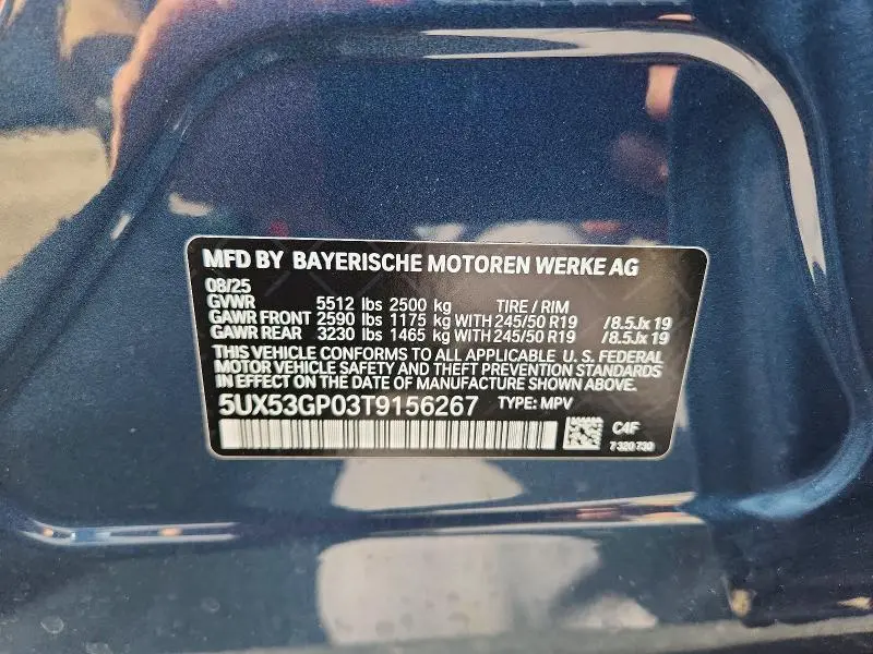 2026 BMW X3 30 XDRIVE  