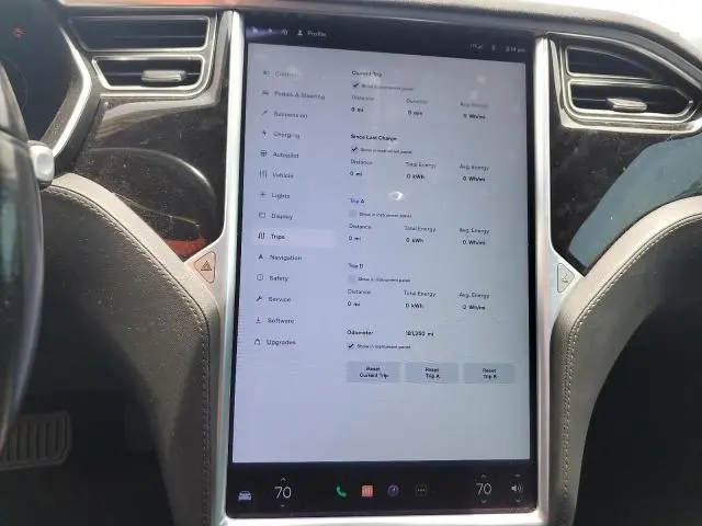 2014 TESLA MODEL S   