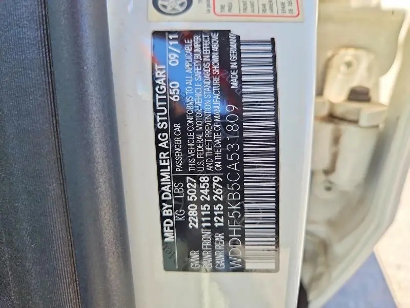 2012 MERCEDES-BENZ E 350  