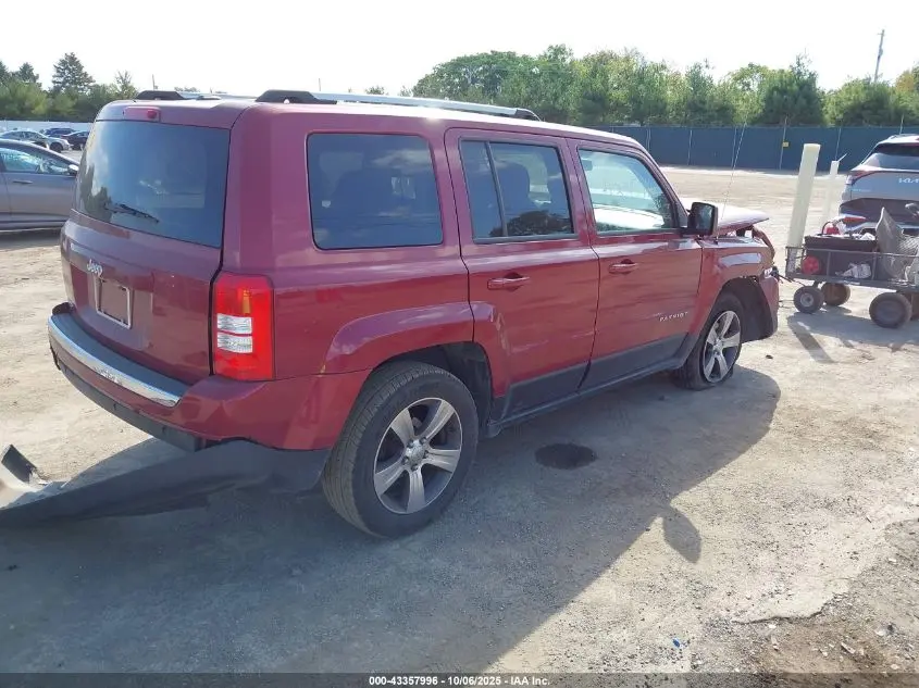 2016 JEEP PATRIOT HIGH ALTITUDE EDITION