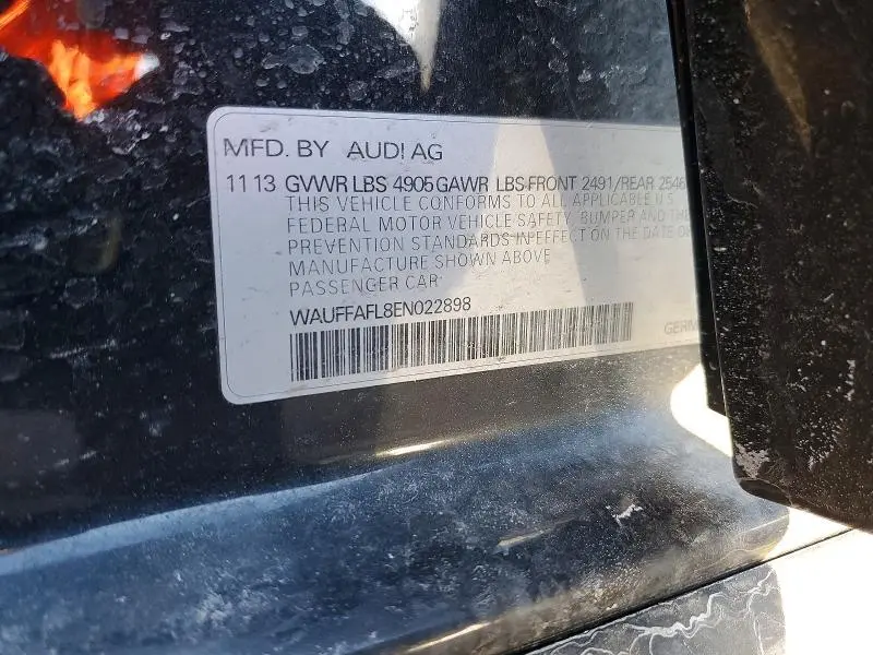 2014 AUDI A4 PREMIUM PLUS  