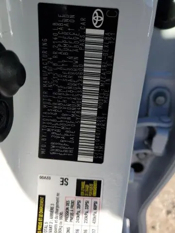 2025 TOYOTA COROLLA LE  