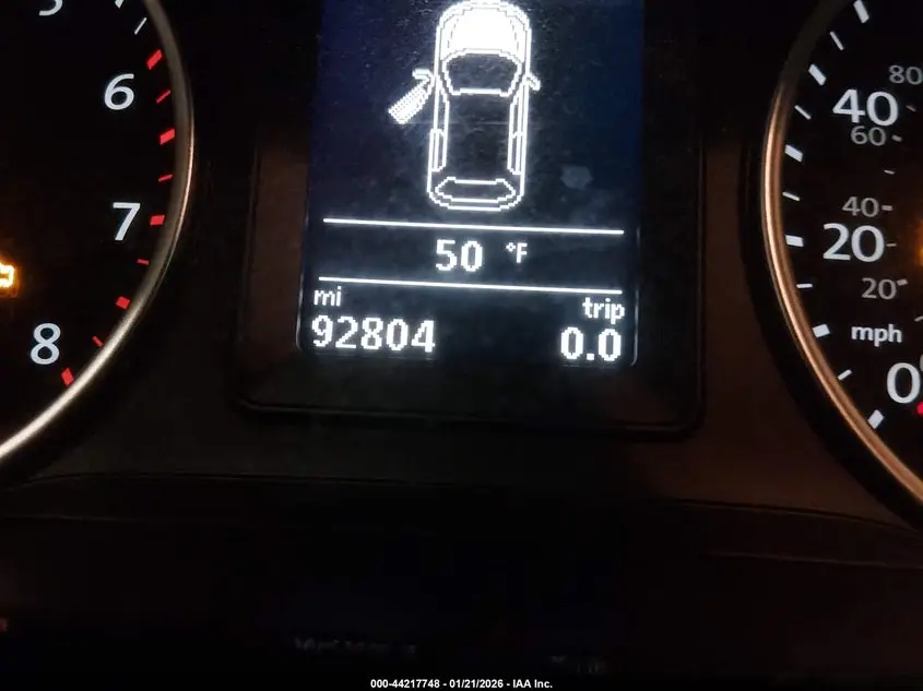 2016 VOLKSWAGEN TIGUAN S