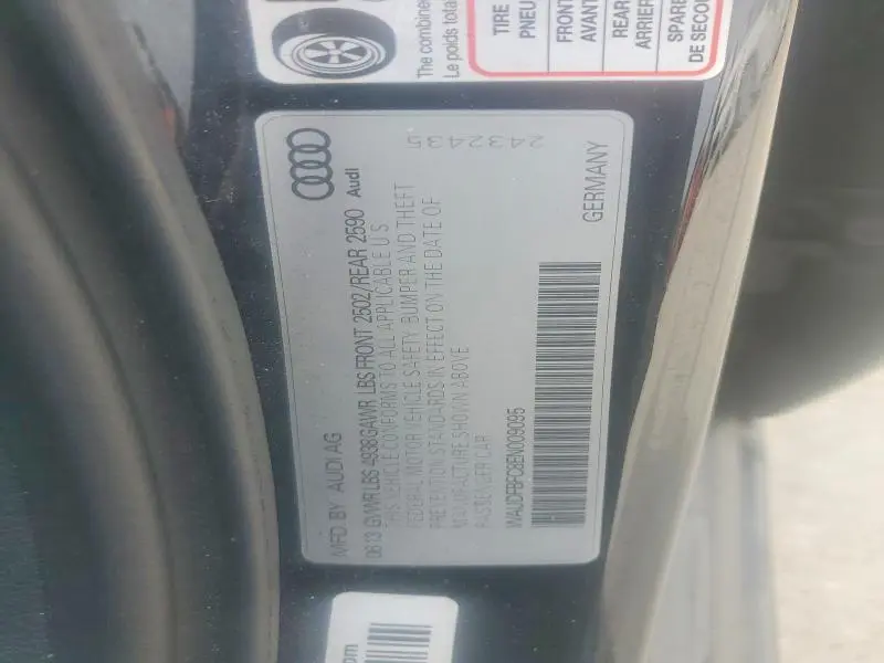 2014 AUDI A6 PREMIUM PLUS  
