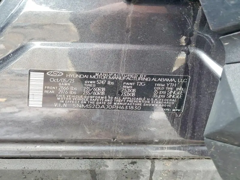 2023 HYUNDAI SANTA FE SEL  